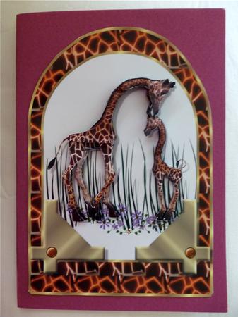 A Mother's Love Card Topper by Julianne Harris