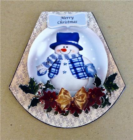 Snowman Wobbler by Julianne Harris