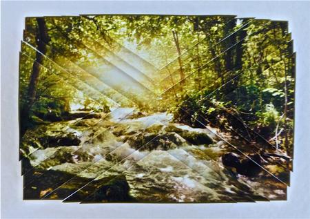 Pretty Waterfall Side Step Stacker by Julianne Harris