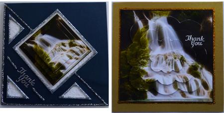 Waterfall Scalloped Pyramid by Julianne Harris