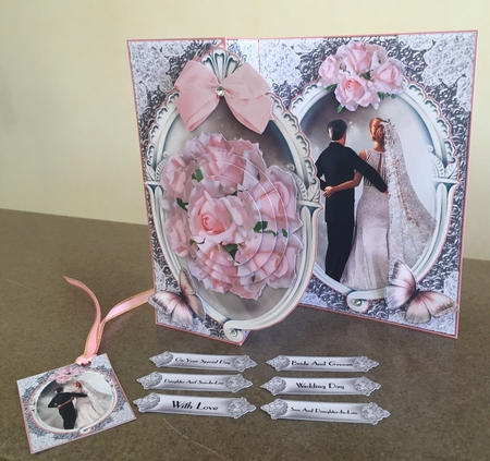 No Holes Fold the Wedding Day Card Kit by JULIE ALSAADY