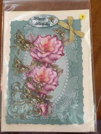 Mint Butterflies and Roses by JULIE ALSAADY
