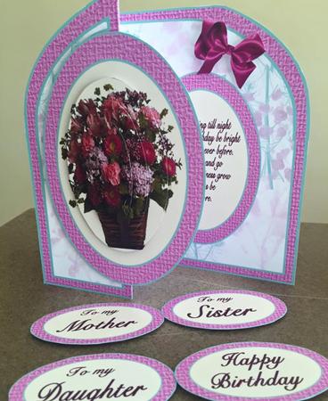 Flower Basket with Verse - Mini Kit by JULIE ALSAADY