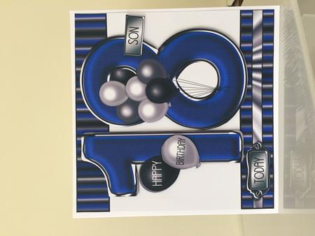 I Card Front Male Age 18 by JULIE ALSAADY