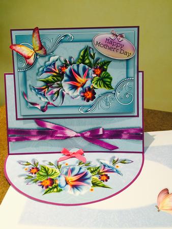 Over the Edge Easel Card Kit - Floral Morning by JULIE ALSAADY