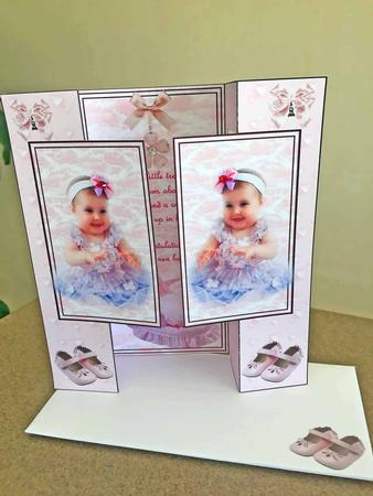 How Nice a New Baby Girl Double Fold Back by JULIE ALSAADY