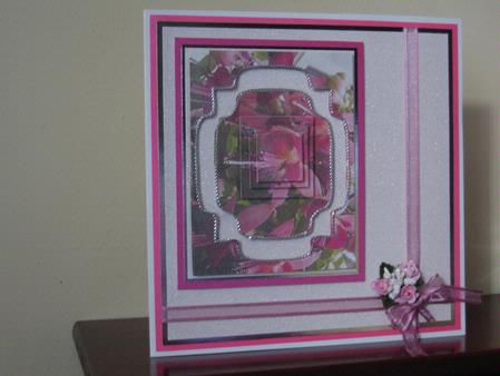 Fuschia Combination Cards by Julie Barlow