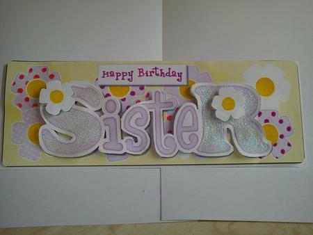 Sister Have a Blooming Great Day Large Dl by Julie Daughtrey