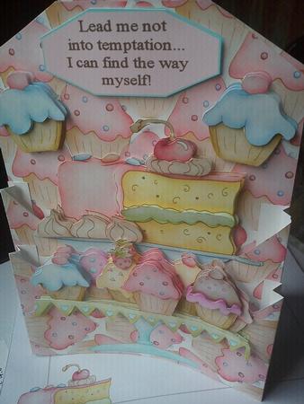 Eat More Cake Double Up Front Kit by Julie Daughtrey
