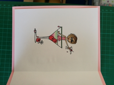 J.J has cocktails for her birthday  by Julie Griffiths