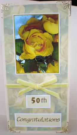 Yellow Roses Vellum by Julie Hart