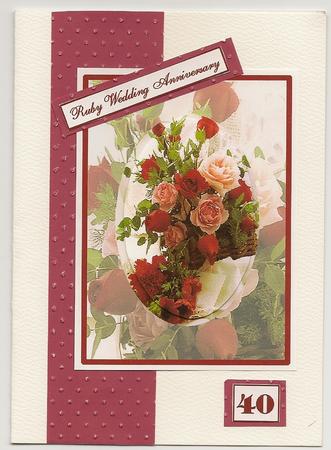 Ruby Wedding by Julie Hart