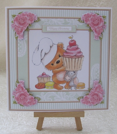 Cute Critters Birthday Topper by Julie Jenner