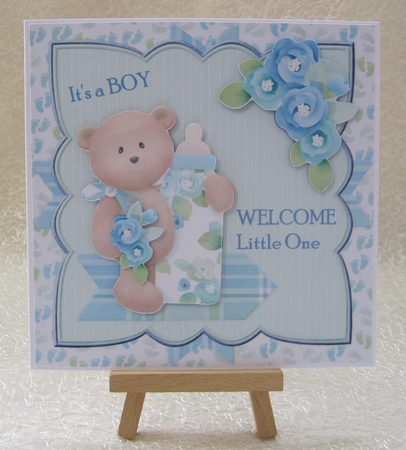 Scallop Topper Baby Boy 1 by Julie Jenner