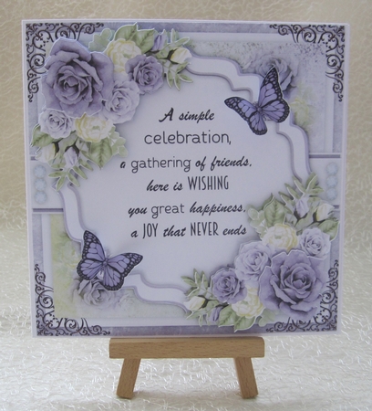 Birthday Floral6 Mini Card Kit by Julie Jenner
