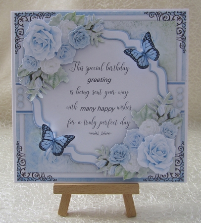 Birthday Floral Bumper Card Kit3 by Julie Jenner
