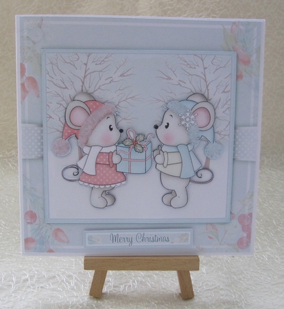 Christmas Gift Mice Mini Kit by Julie Jenner