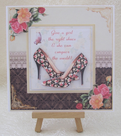 Give a Girl some Shoes Decoupage Mini Kit 1 by Julie Jenner