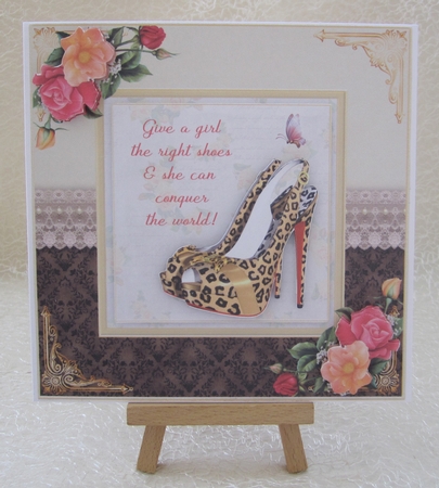 Give a Girl some Shoes Decoupage Mini Kit 2 by Julie Jenner