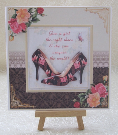 Give a Girl some Shoes Decoupage Mini Kit 3 by Julie Jenner