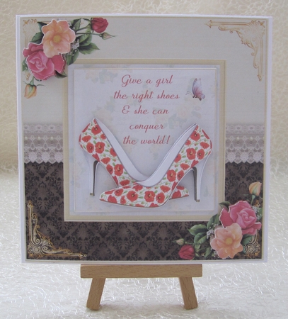 Give a Girl some Shoes Decoupage Mini Kit 4 by Julie Jenner