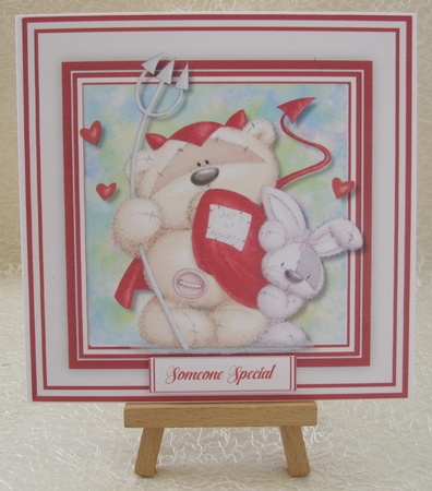 Cute Devil Ted  by Julie Jenner