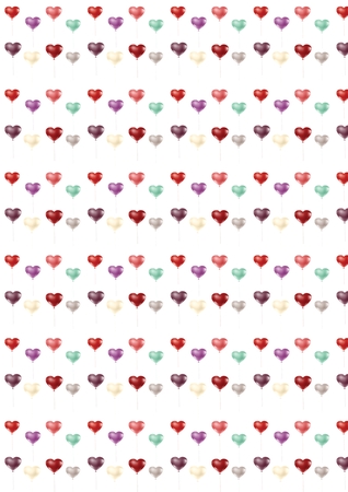 20 Valentine Heart Balloons by Julie Jenner