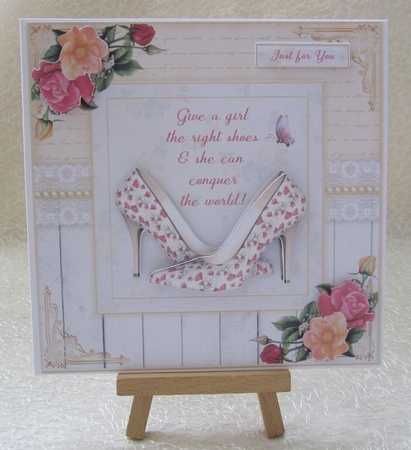 Give a Girl some Shoes Decoupage Mini Kit 5 by Julie Jenner