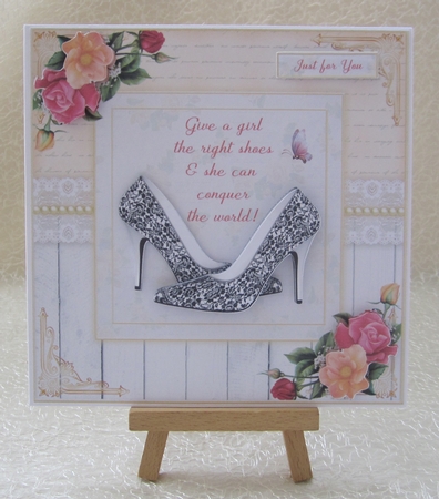 Give a Girl some Shoes Decoupage Mini Kit 7 by Julie Jenner