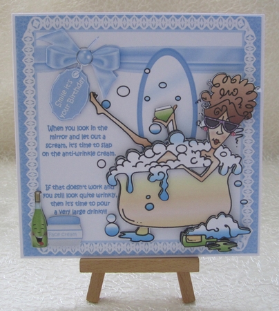 8x8 Rita looks in the mirror mini kit by Julie Jenner