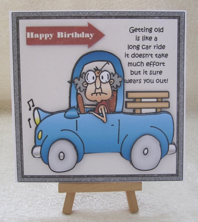 8x8 Gus getting older and car rides mini kit by Julie Jenner