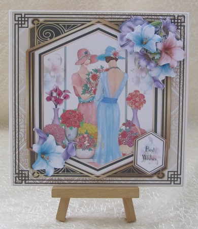 The Florist Art Deco Mini Page Kit  by Julie Jenner