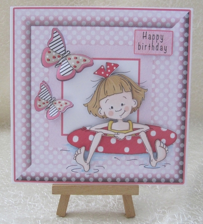 Float Like A Butterfly - Decoupage by Julie Jenner