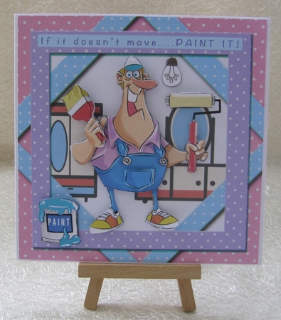 If It Doesnt Move PAINT IT - Decoupage by Julie Jenner