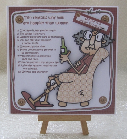 8x8 Gus why men are happy 1 mini kit by Julie Jenner