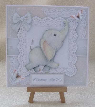 Gender Neutral Baby Elephant 3 by Julie Jenner