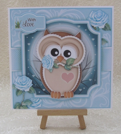 Love You Owl Ways Blue Mini Kit by Julie Jenner