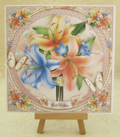 Vintage Lily Bouquet Mini Page Kit by Julie Jenner