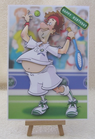 Tennis Dude Green by Julie Jenner