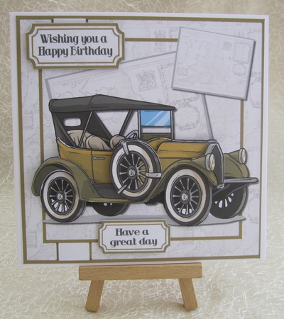 A classic car insert by Julie Jenner