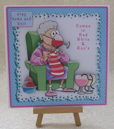 Stay Home And Knit - Insert by Julie Jenner