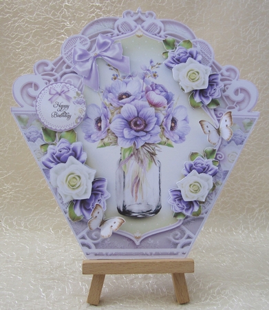 Purple Anemone Bouquet Mini Kit by Julie Jenner
