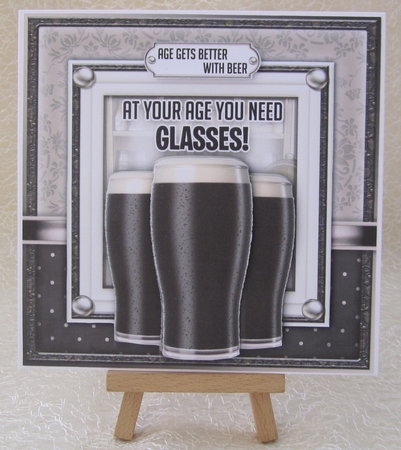 At Your Age You Need Glasses (Beer) by Julie Jenner