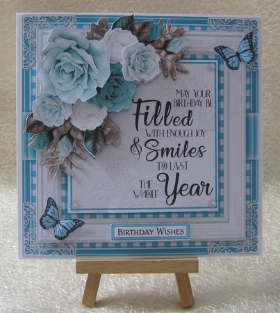 Floral Rose13 Mini Card Kit by Julie Jenner