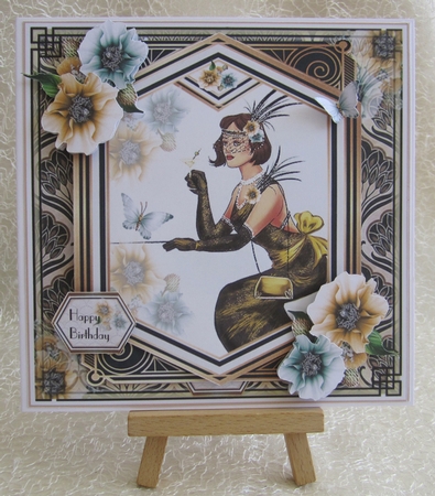 Art Deco Lady - Mini Page Kit  by Julie Jenner