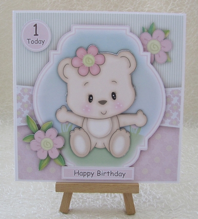 Birthday Teddy Mini Kit With Ages 1 to 4 Yrs by Julie Jenner