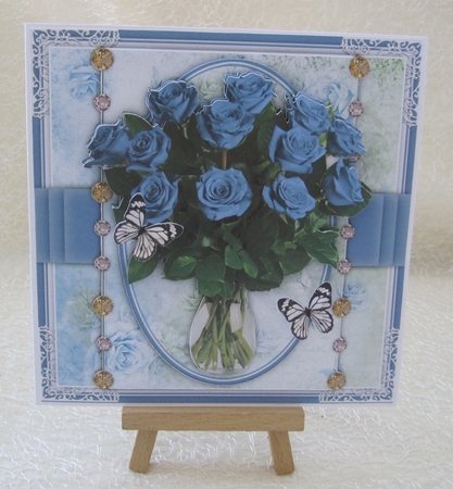 Delicate Roses2 Mini Card Kit by Julie Jenner