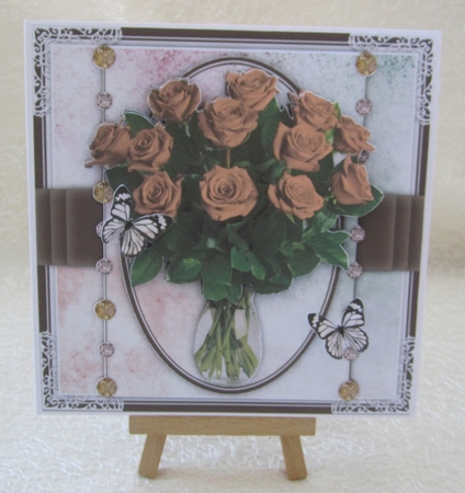 Delicate Roses4 Mini Card Kit by Julie Jenner