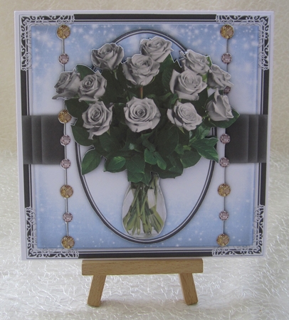 Delicate Roses5 Mini Card Kit by Julie Jenner