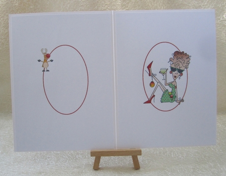 Rita and her Christmas Reindeer insert by Julie Jenner